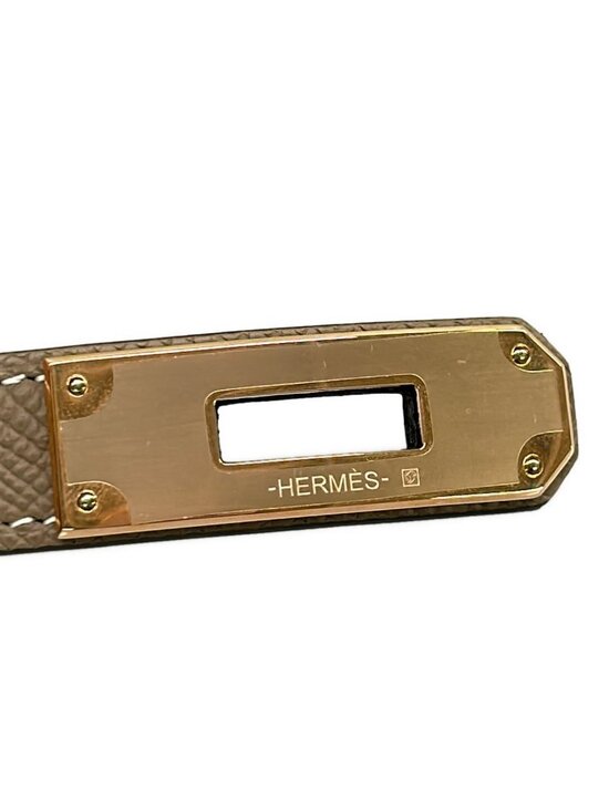 Hermes Belt Kelly Etoupe Rose Gold main image 7